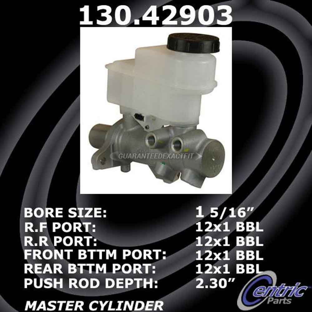 2009 Nissan Titan Brake Master Cylinder