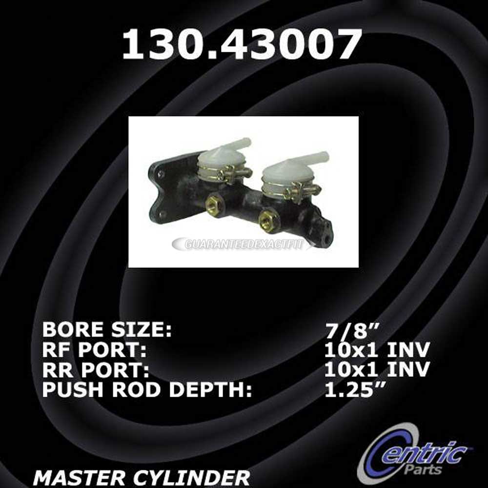 1982 Isuzu I-Mark Brake Master Cylinder