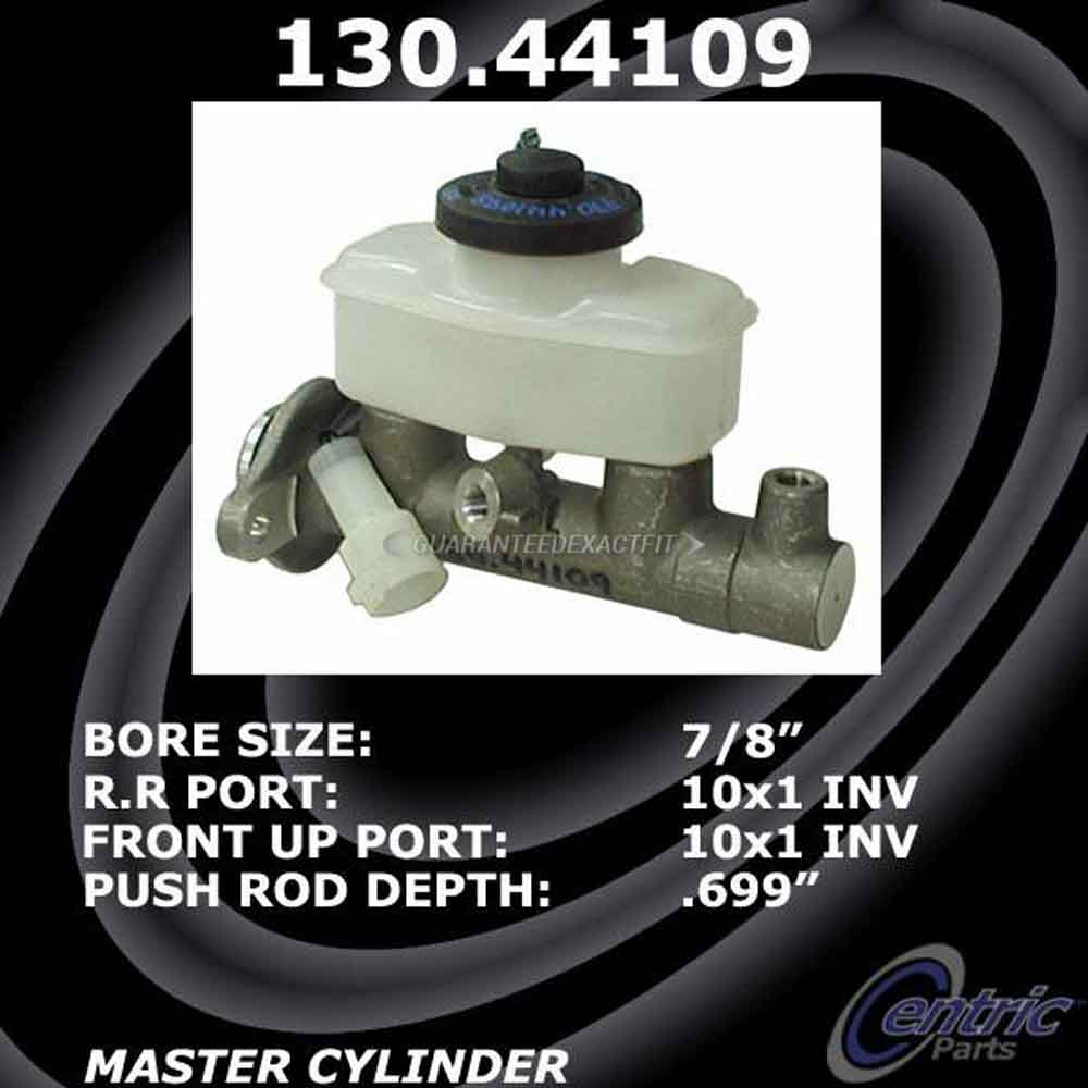 1987 Toyota Corolla Brake Master Cylinder