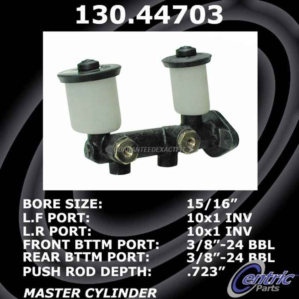 1975 Toyota Pick-up Truck Brake Master Cylinder