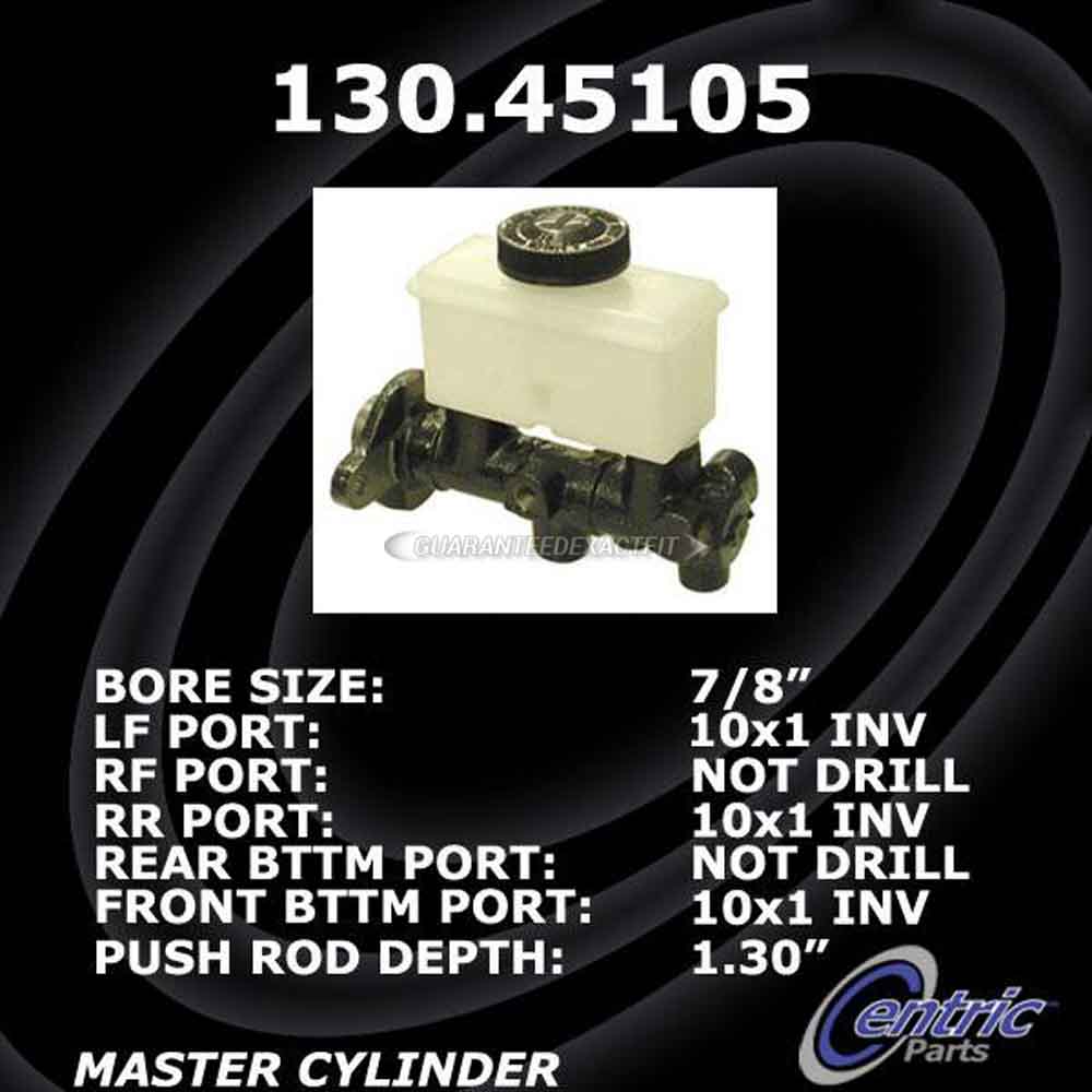 1987 Mazda RX-7 Brake Master Cylinder