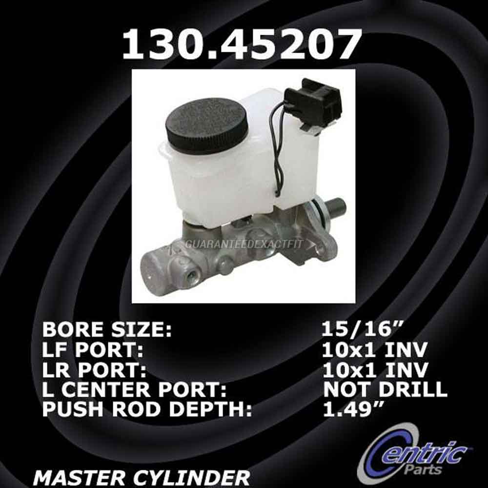 1996 Mazda MX-6 Brake Master Cylinder