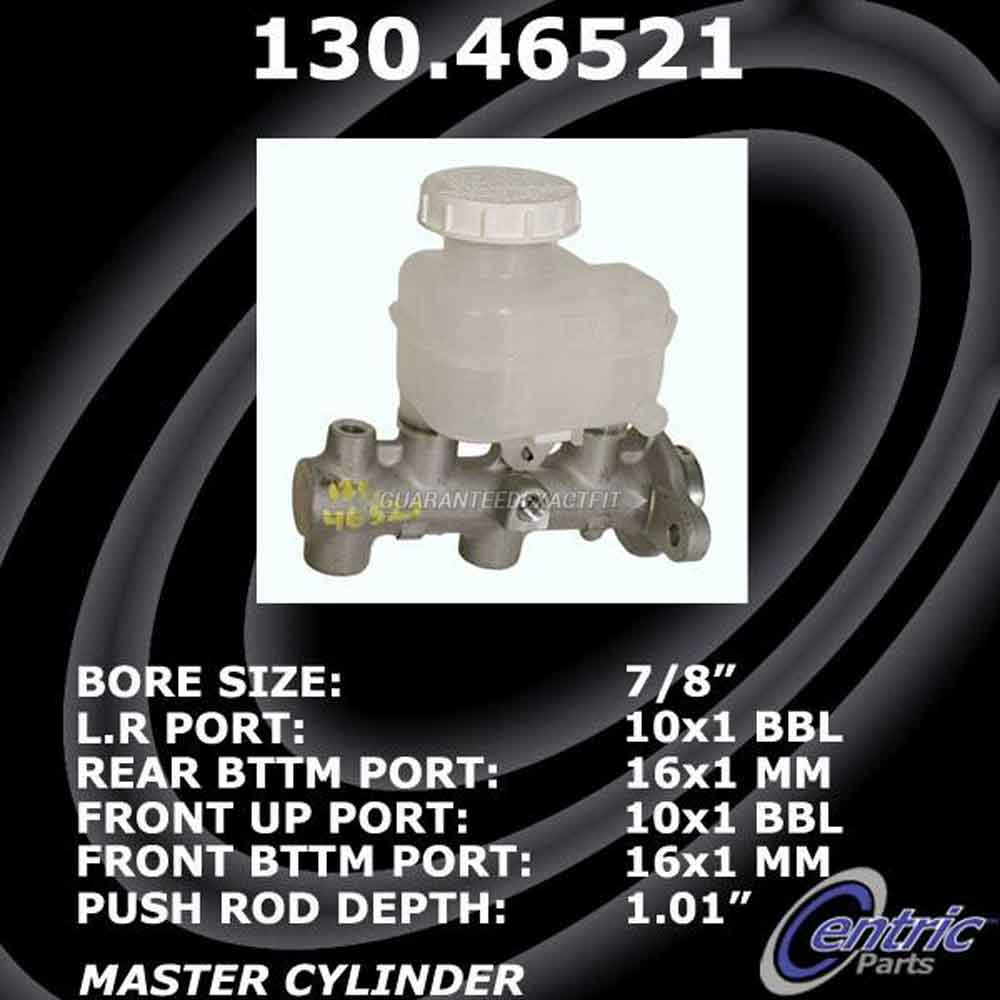 2004 Mitsubishi Lancer Brake Master Cylinder