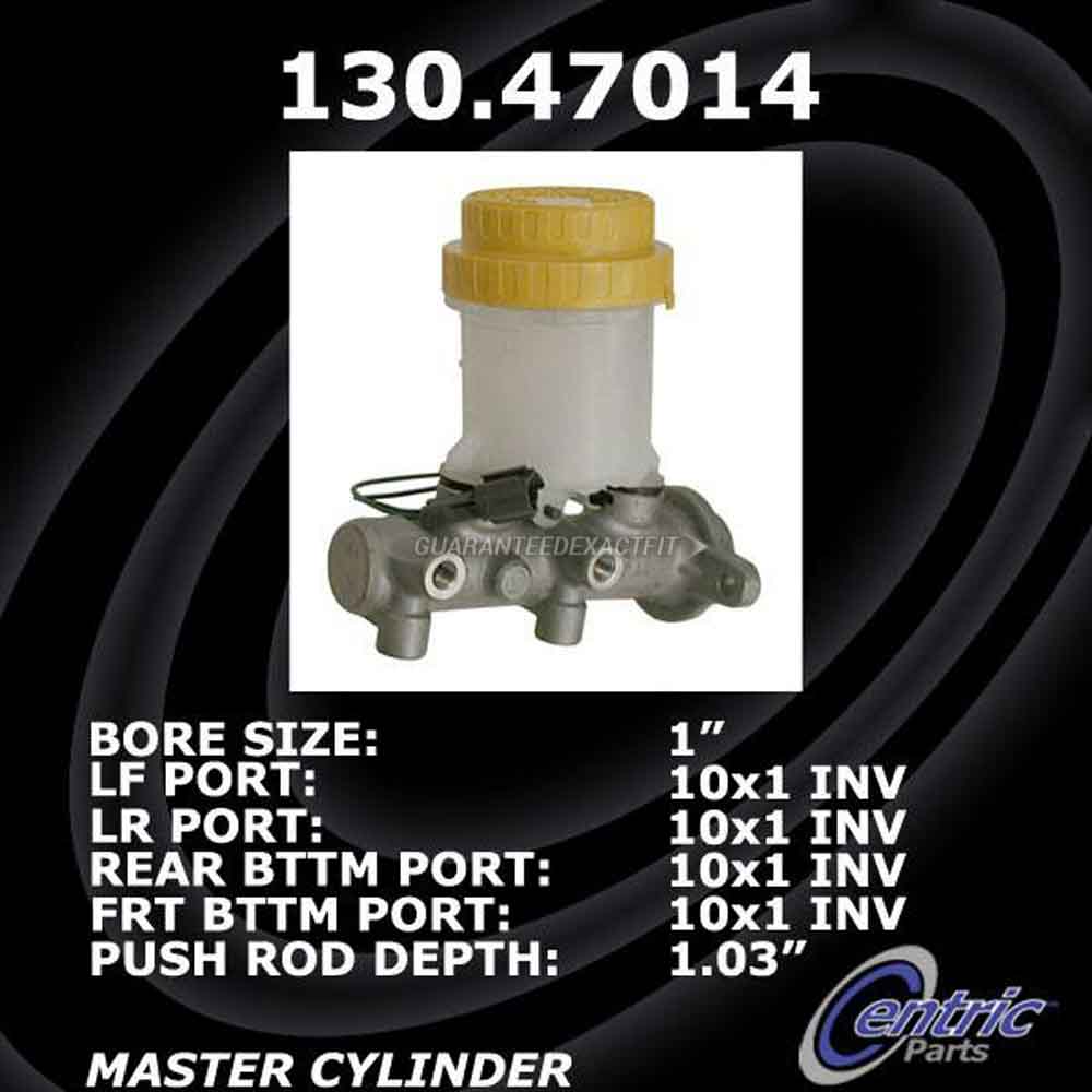 2011 Subaru legacy brake master cylinder 