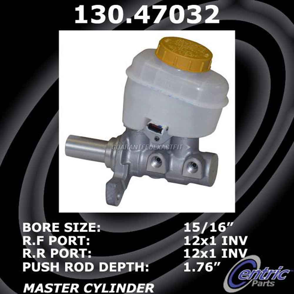 2012 Subaru Outback Brake Master Cylinder