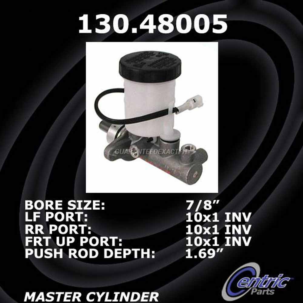 2001 Chevrolet Tracker brake master cylinder 
