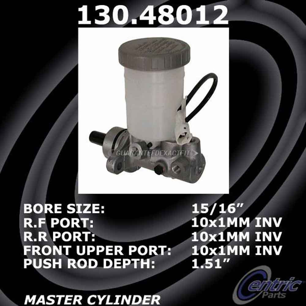 1997 Geo Tracker Brake Master Cylinder