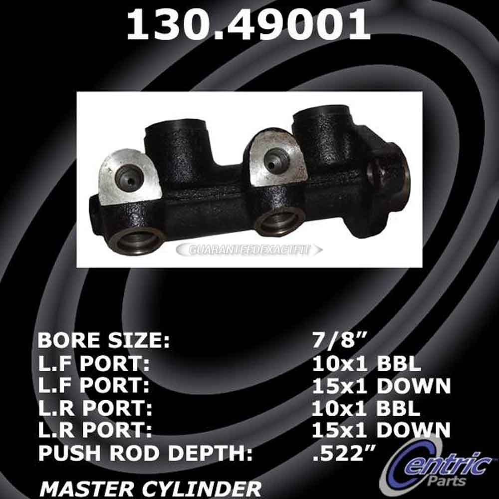 2000 Daewoo Lanos Brake Master Cylinder