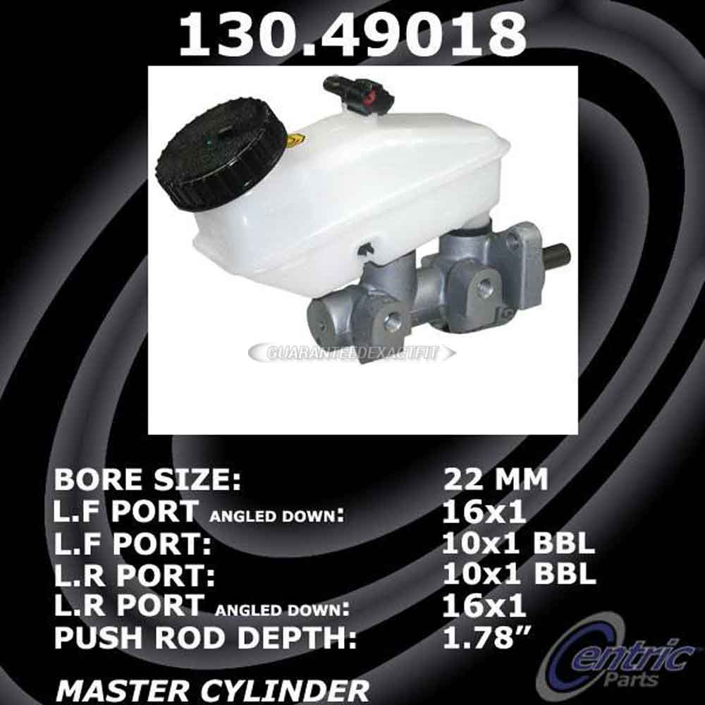 2007 Chevrolet Aveo Brake Master Cylinder