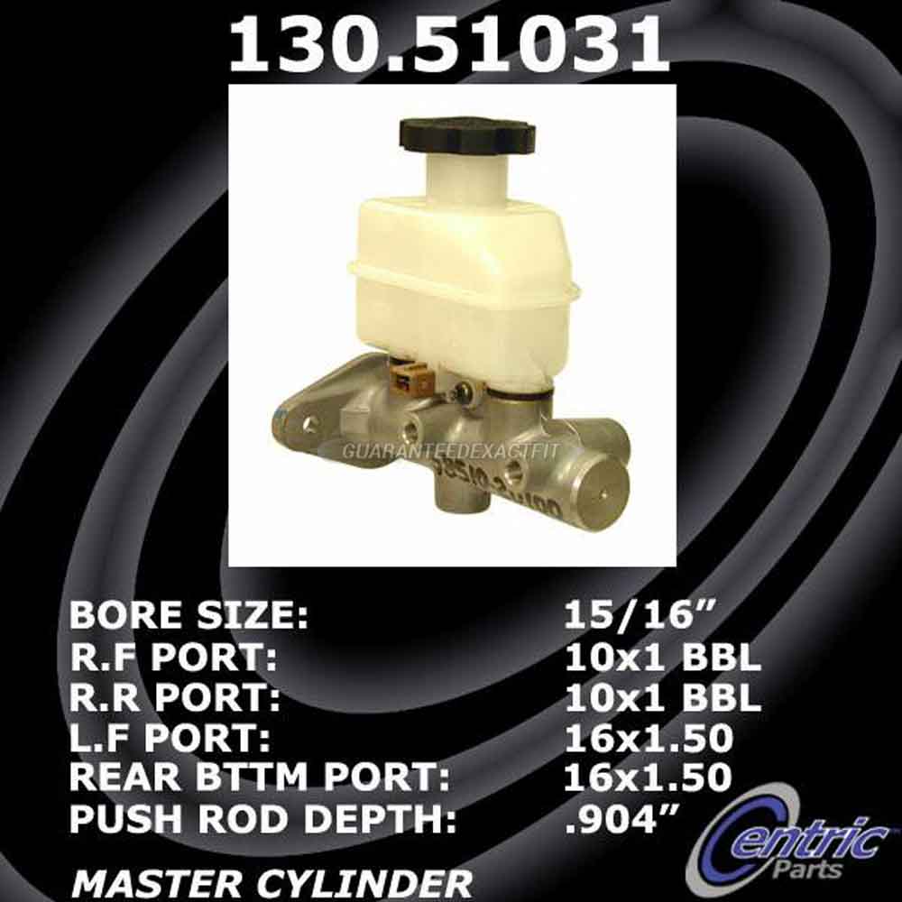 2004 Hyundai Elantra Brake Master Cylinder