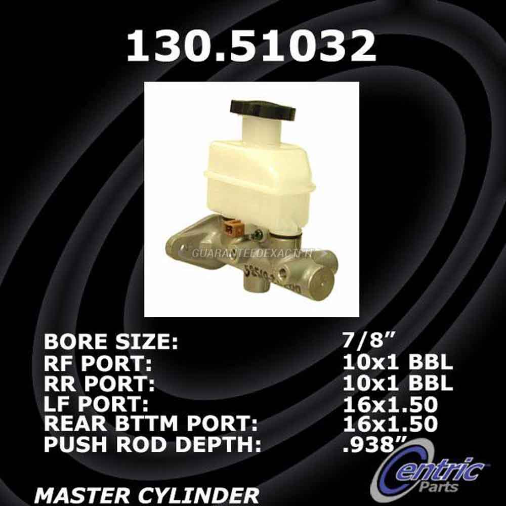 2004 Hyundai Elantra Brake Master Cylinder