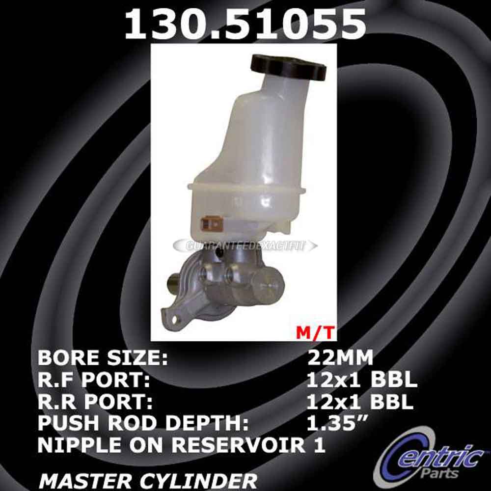 2012 Kia Sorento Brake Master Cylinder