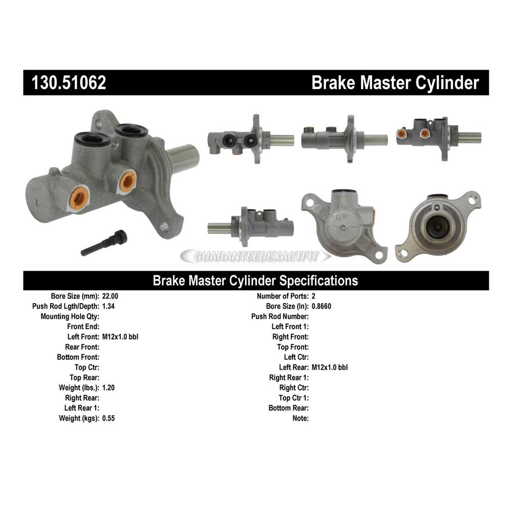 2012 Hyundai Elantra Brake Master Cylinder