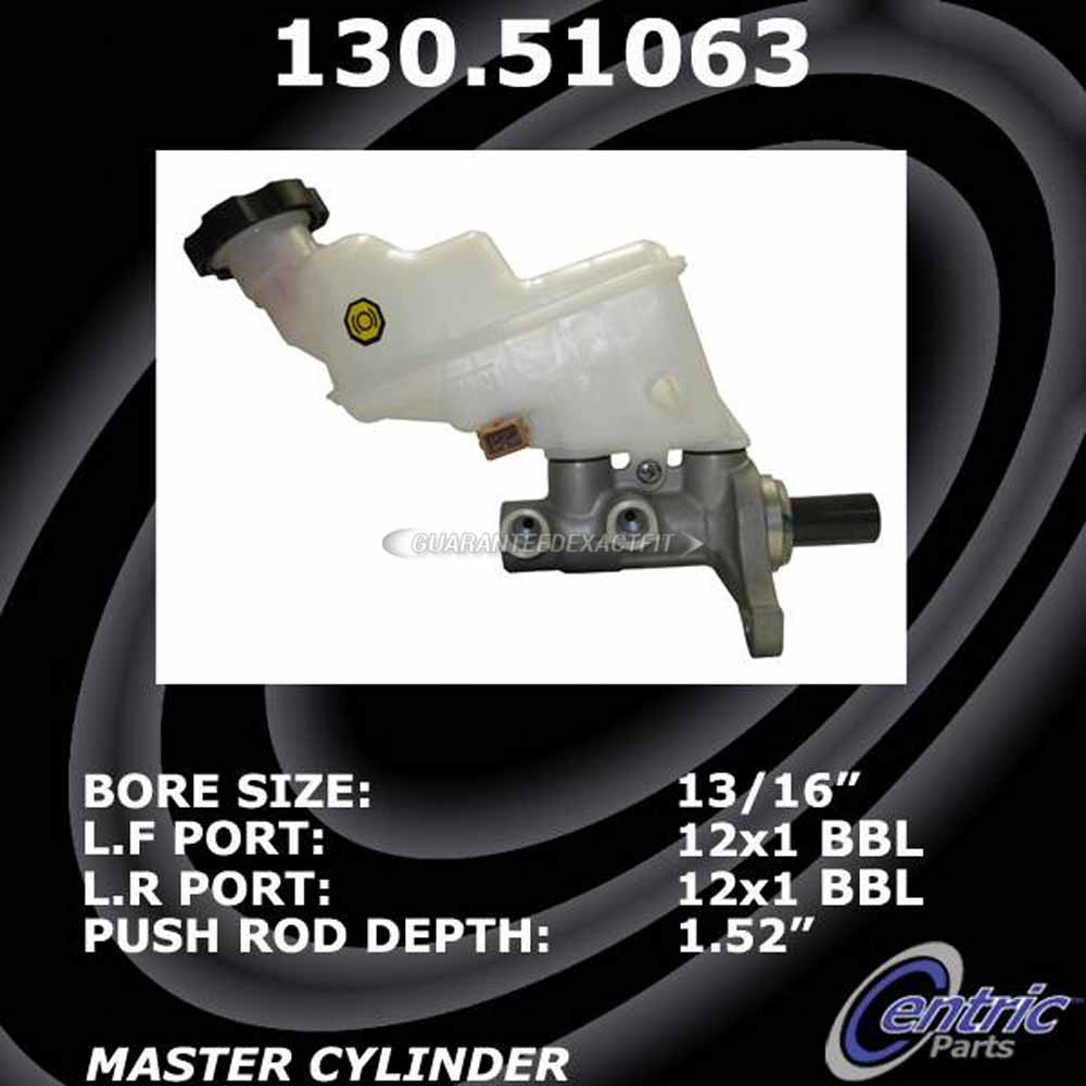 2012 Kia Rio Brake Master Cylinder