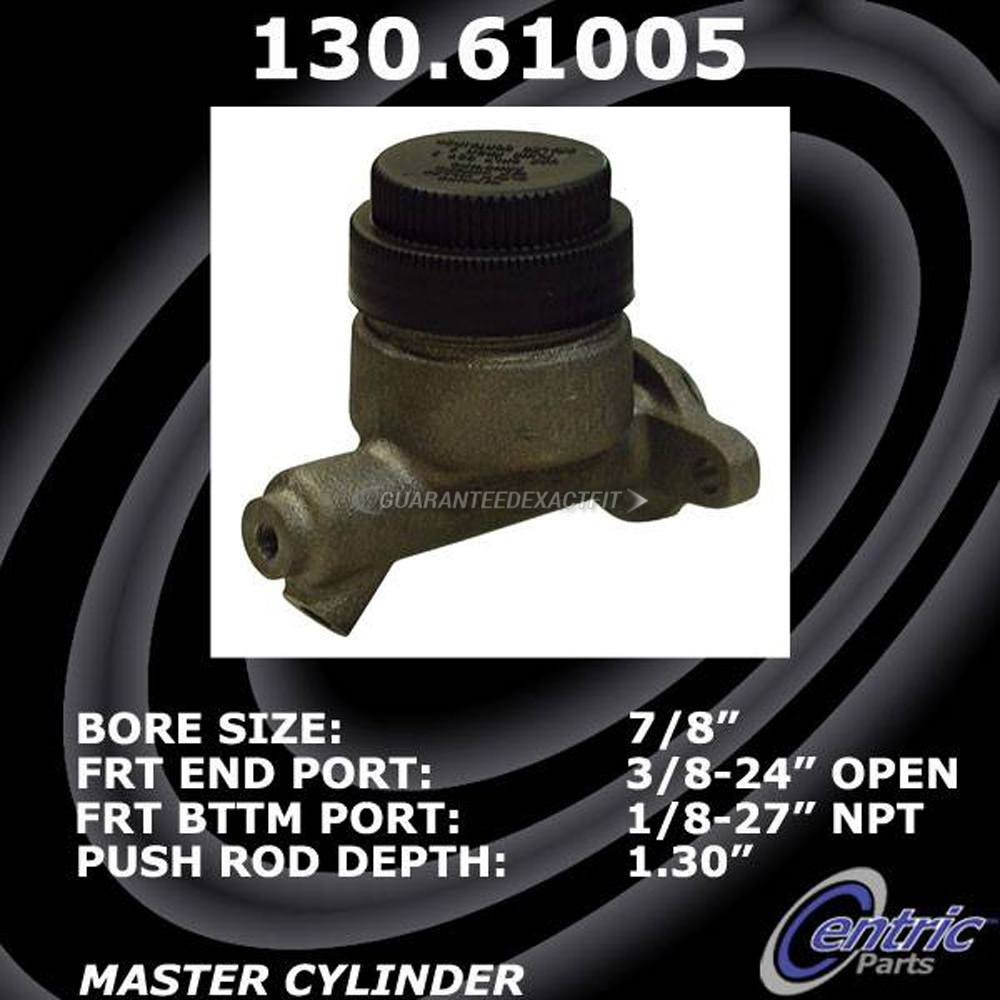 Ford ranchero brake master cylinder