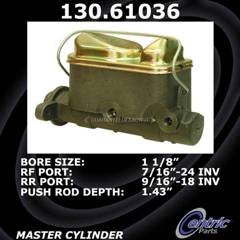 1989 Lincoln Mark VII Brake Master Cylinder 