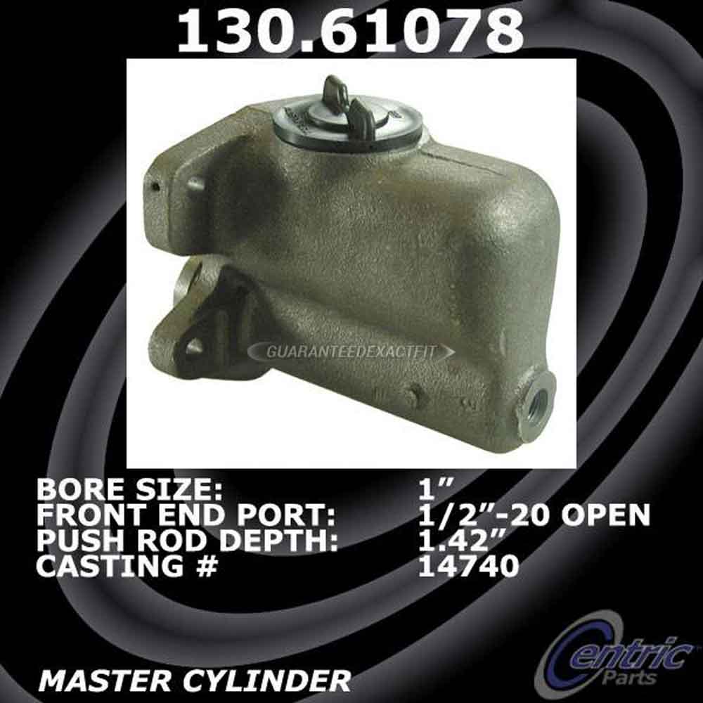 Amc rambler brake master cylinder