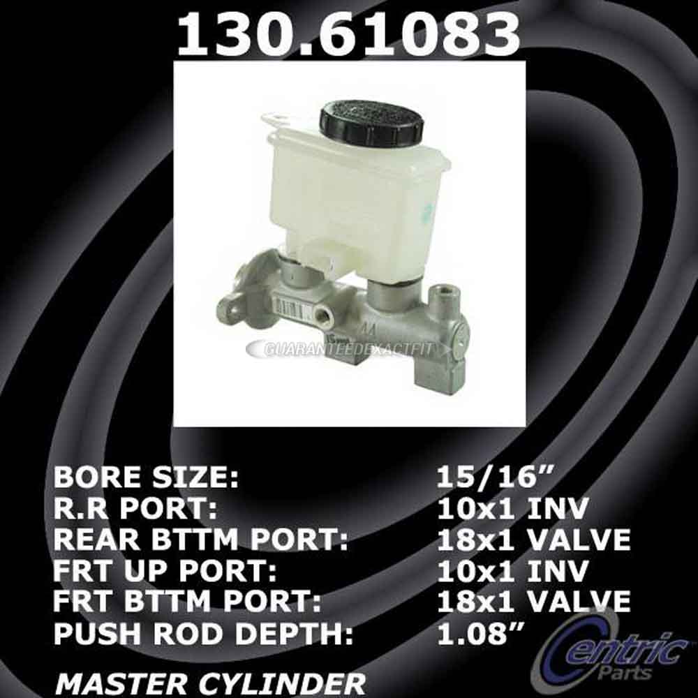 2000 Ford Escort Brake Master Cylinder
