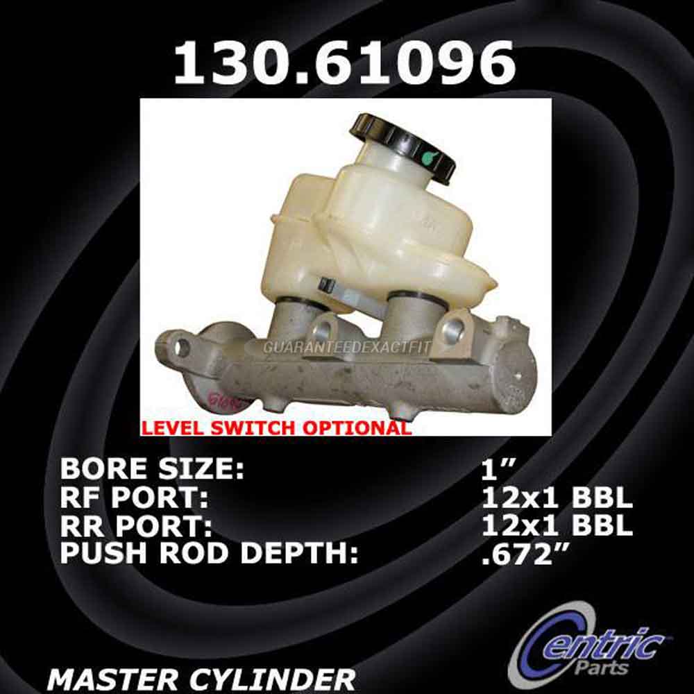 2000 Lincoln Continental Brake Master Cylinder