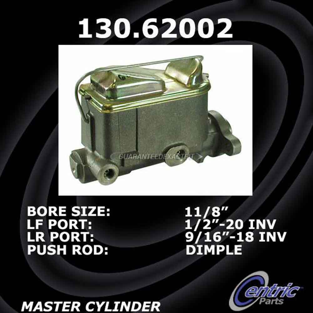 1978 Buick Electra Brake Master Cylinder
