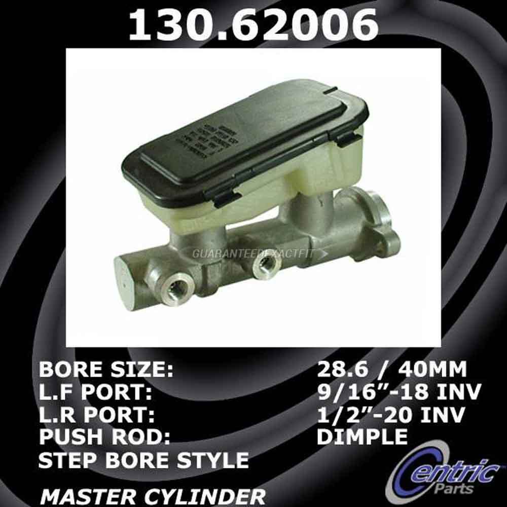 1982 Cadillac Deville Brake Master Cylinder