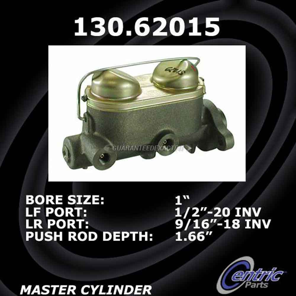 1969 Cadillac Deville Brake Master Cylinder