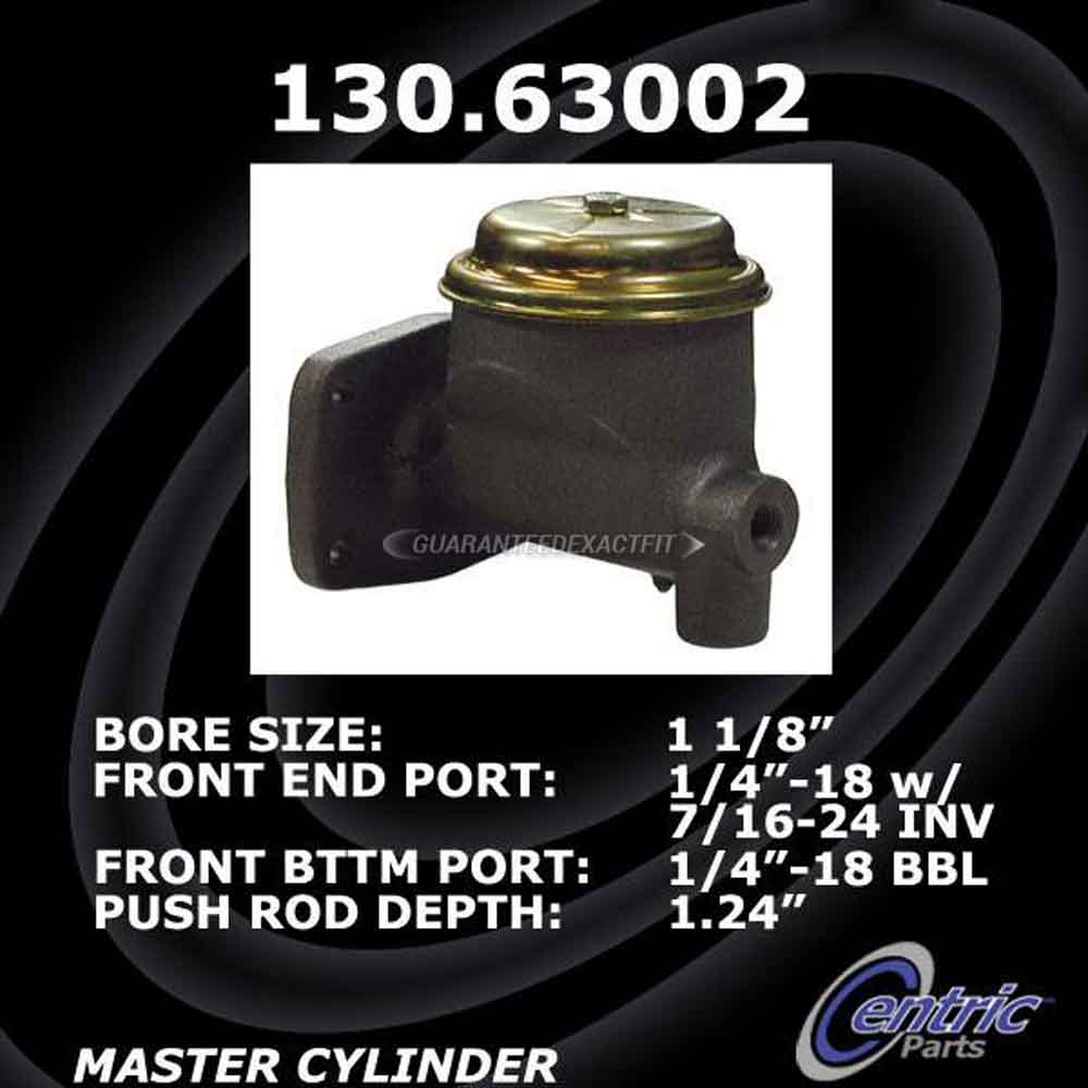  Dodge pioneer brake master cylinder 