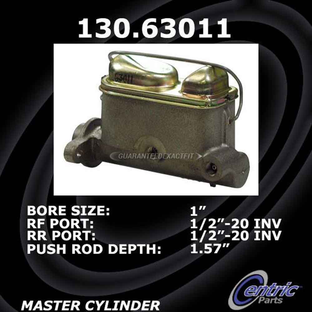 Amc marlin brake master cylinder