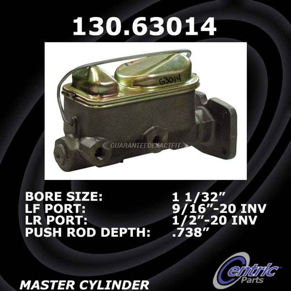 1983 Chrysler lebaron brake master cylinder 