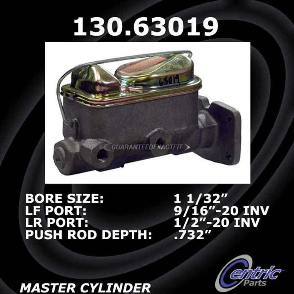 1971 Dodge Challenger Brake Master Cylinder