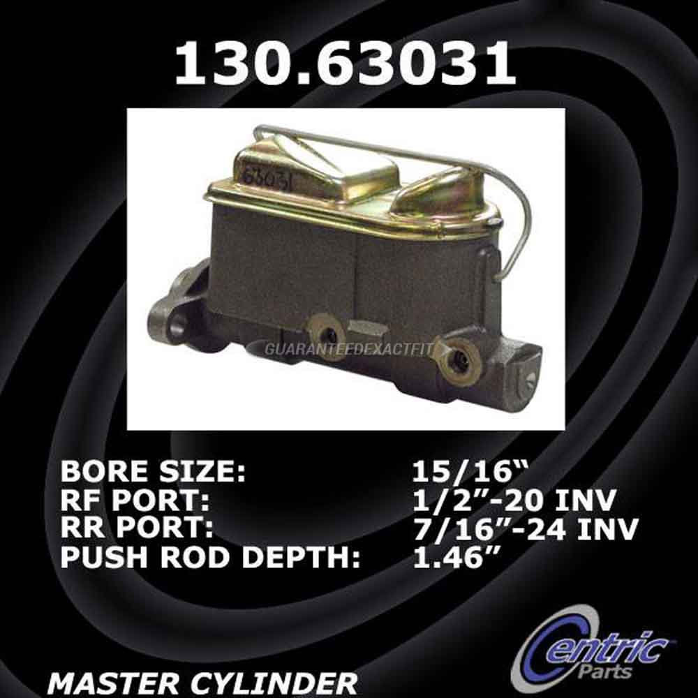 Brake Master Cylinder-Premium Master Cylinder Preferred Centric 130.63022 Brake Master Cylinder-Premium Master Cylinder Preferred Centric 130.63022