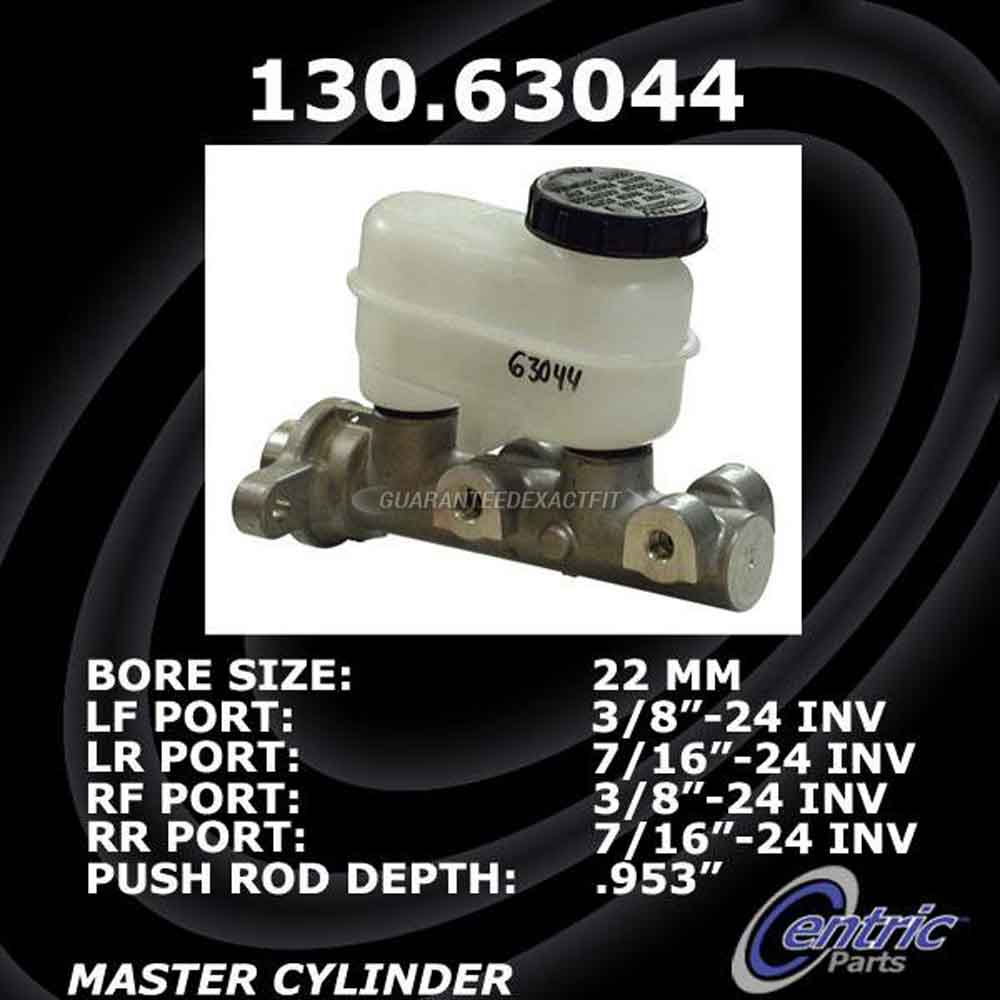 2001 Chrysler sebring brake master cylinder 