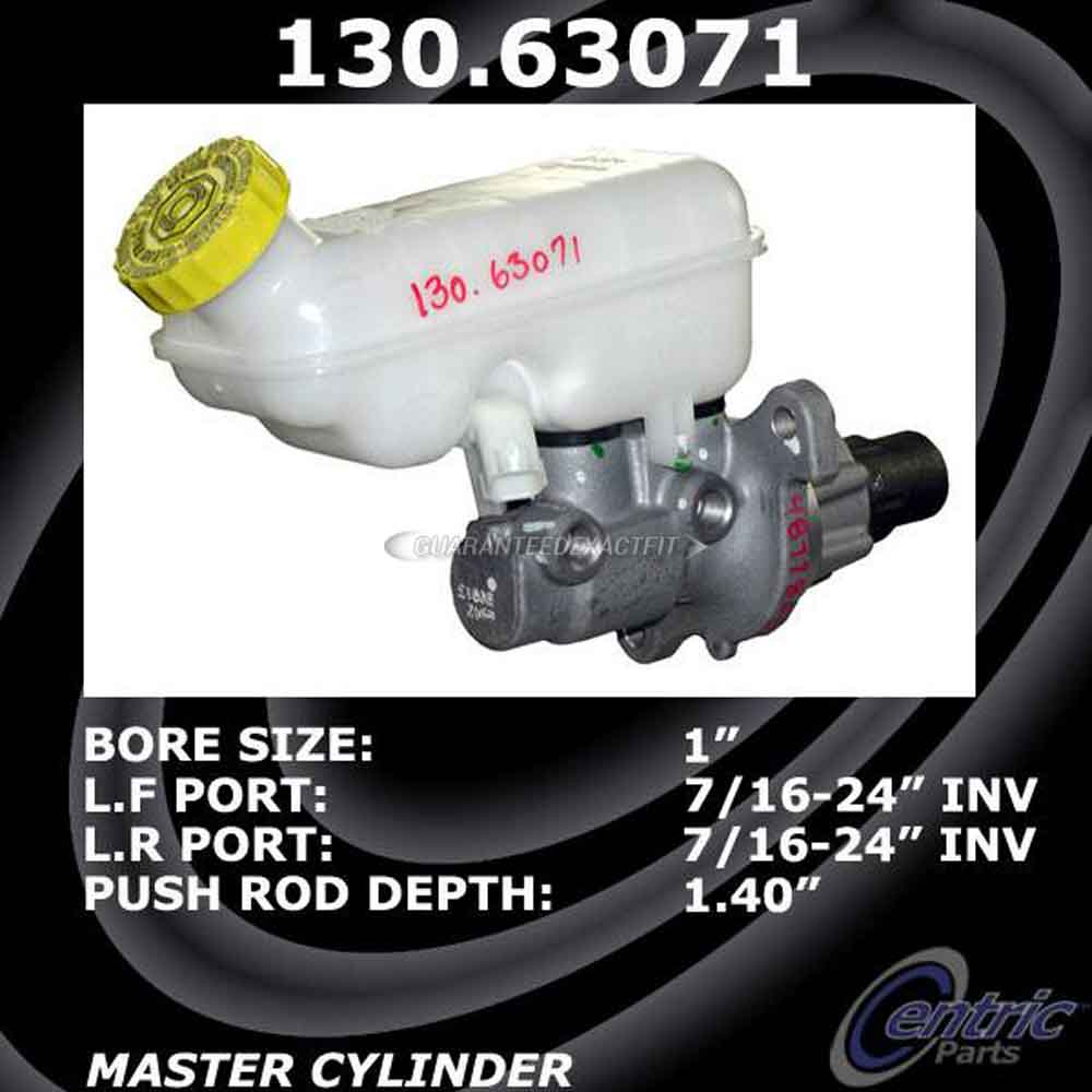 2007 Chrysler Pacifica Brake Master Cylinder