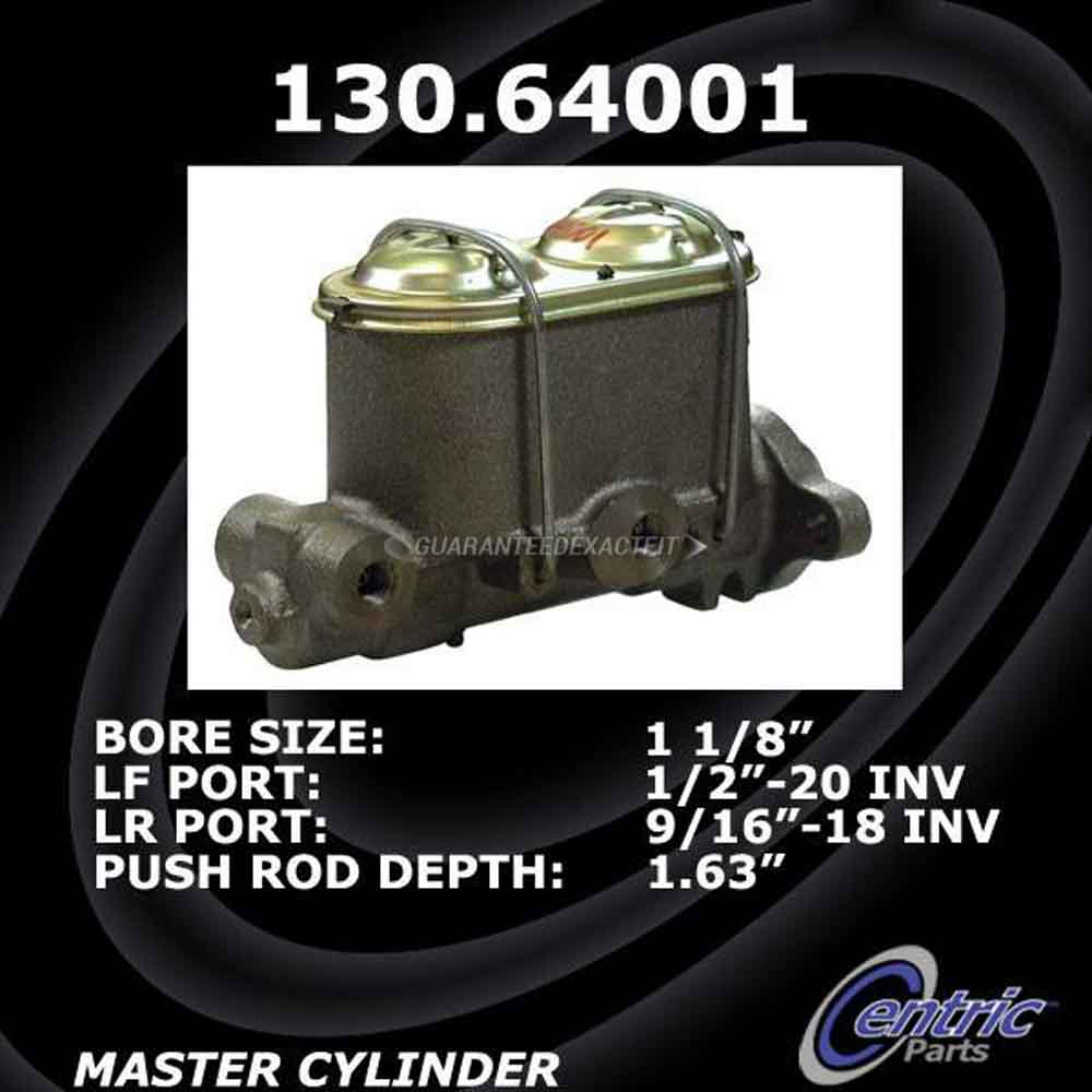 1977 Dodge B300 Brake Master Cylinder 