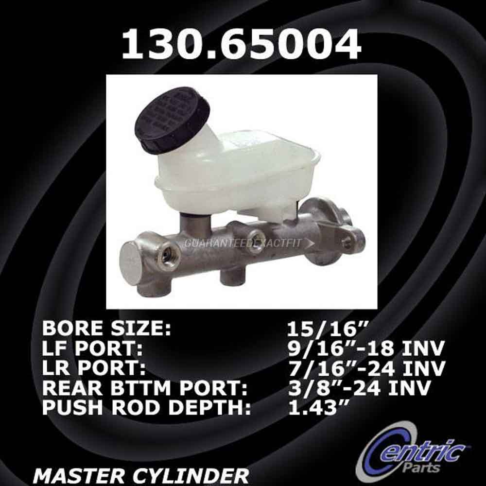 Ford aerostar brake master cylinder