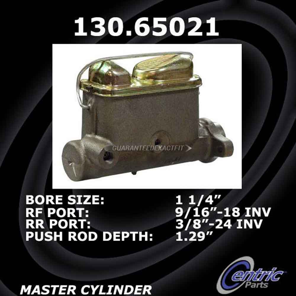 1973 Ford E Series Van Brake Master Cylinder