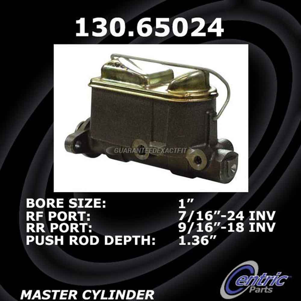 1973 Ford E Series Van Brake Master Cylinder