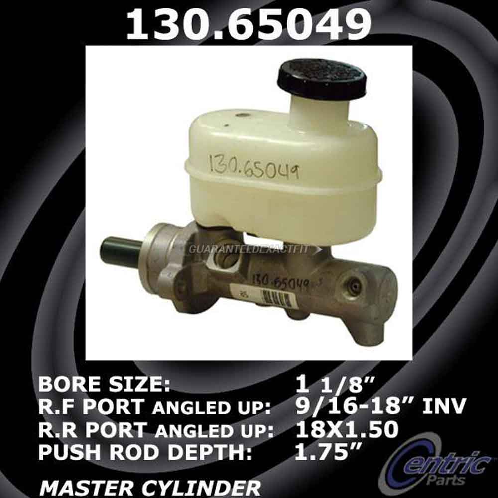 2000 Ford E Series Van Brake Master Cylinder