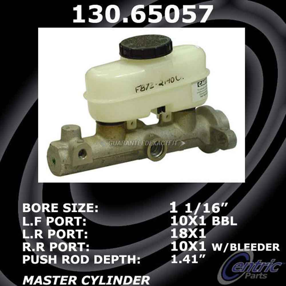 2000 Mazda B2500 Brake Master Cylinder