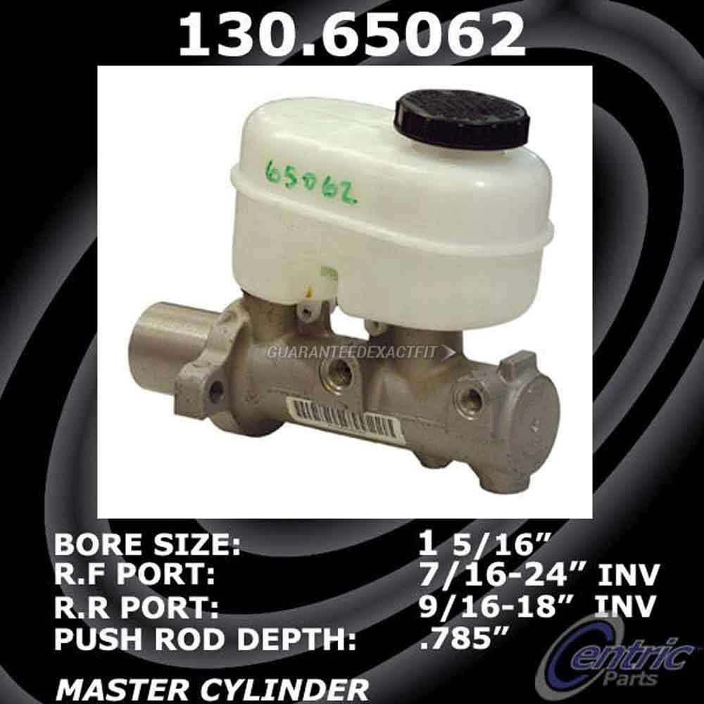 2000 Ford E Series Van Brake Master Cylinder