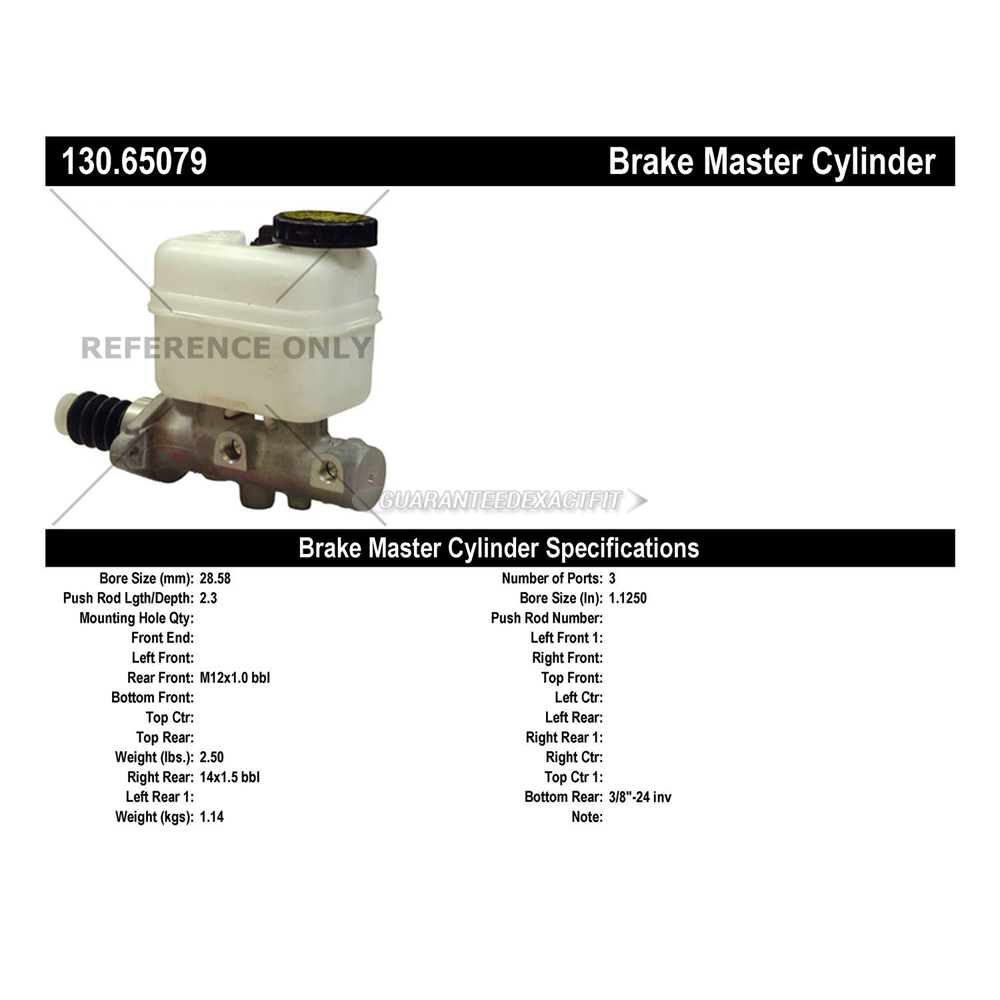 2003 Ford Expedition Brake Master Cylinder