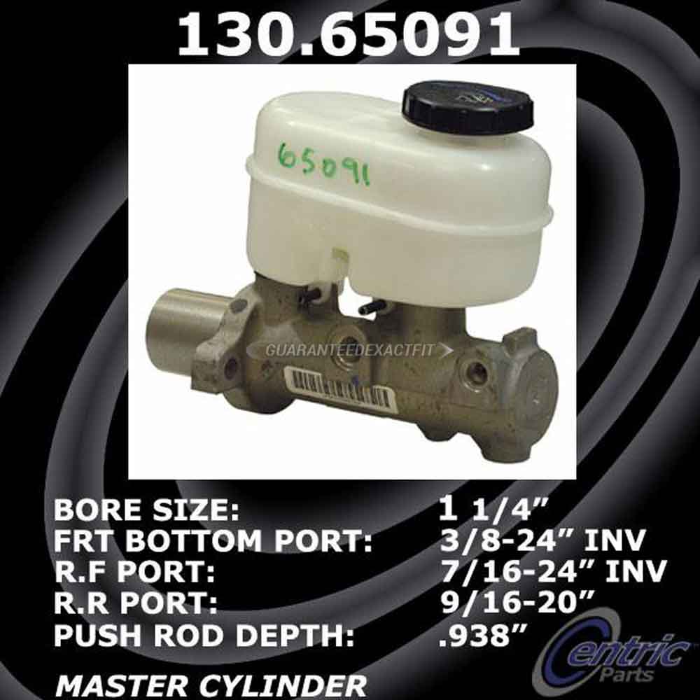 2005 Ford E Series Van Brake Master Cylinder