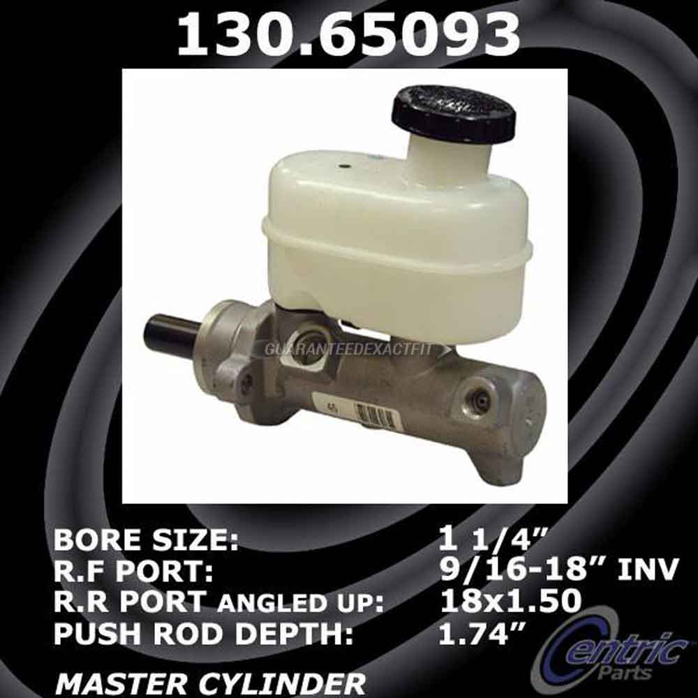1997 Ford E Series Van Brake Master Cylinder