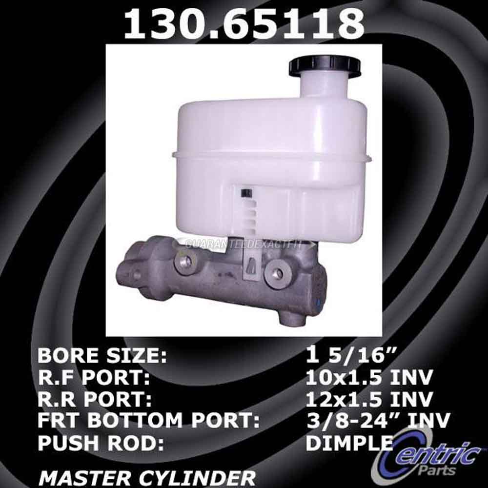 2008 Ford E Series Van Brake Master Cylinder