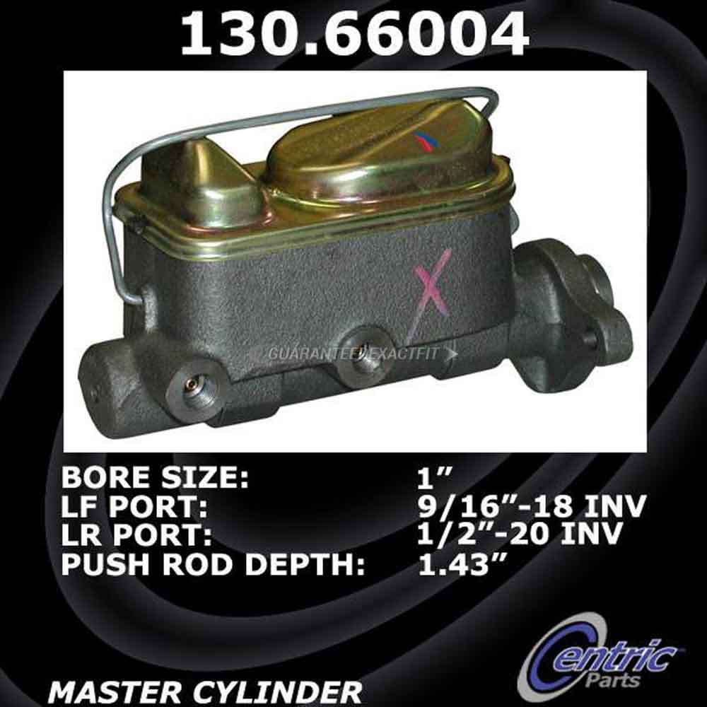 1976 Gmc G15 Brake Master Cylinder