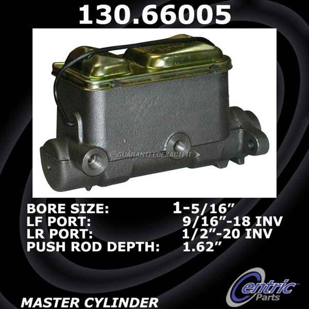 1988 Chevrolet g30 brake master cylinder 