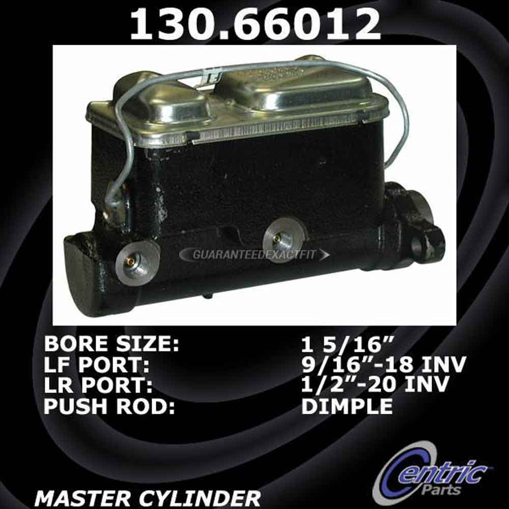 1987 Gmc P3500 Brake Master Cylinder