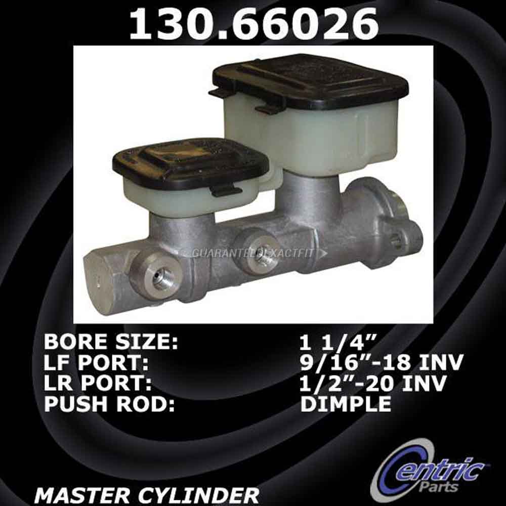 Centric Parts 130.66026 Brake Master Cylinder Centric Parts 130.66026 Brake Master Cylinder