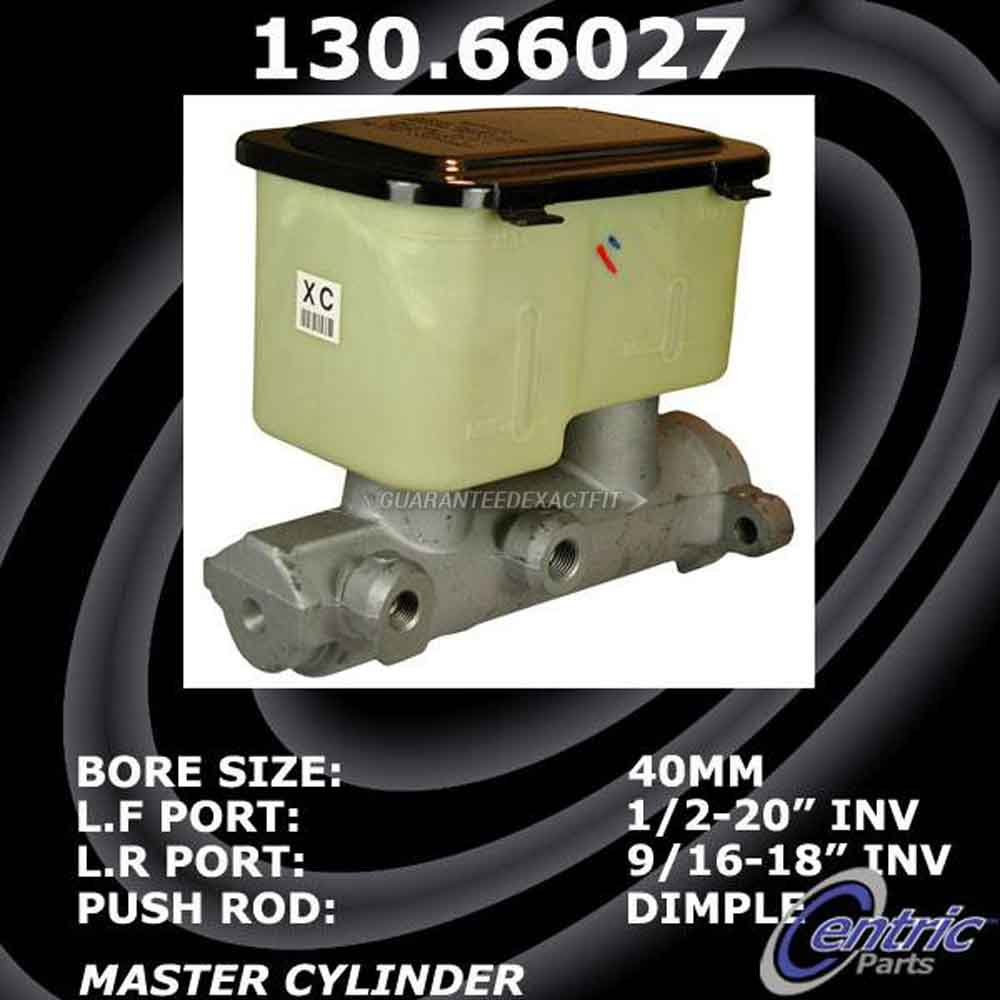 1996 Gmc P3500 Brake Master Cylinder