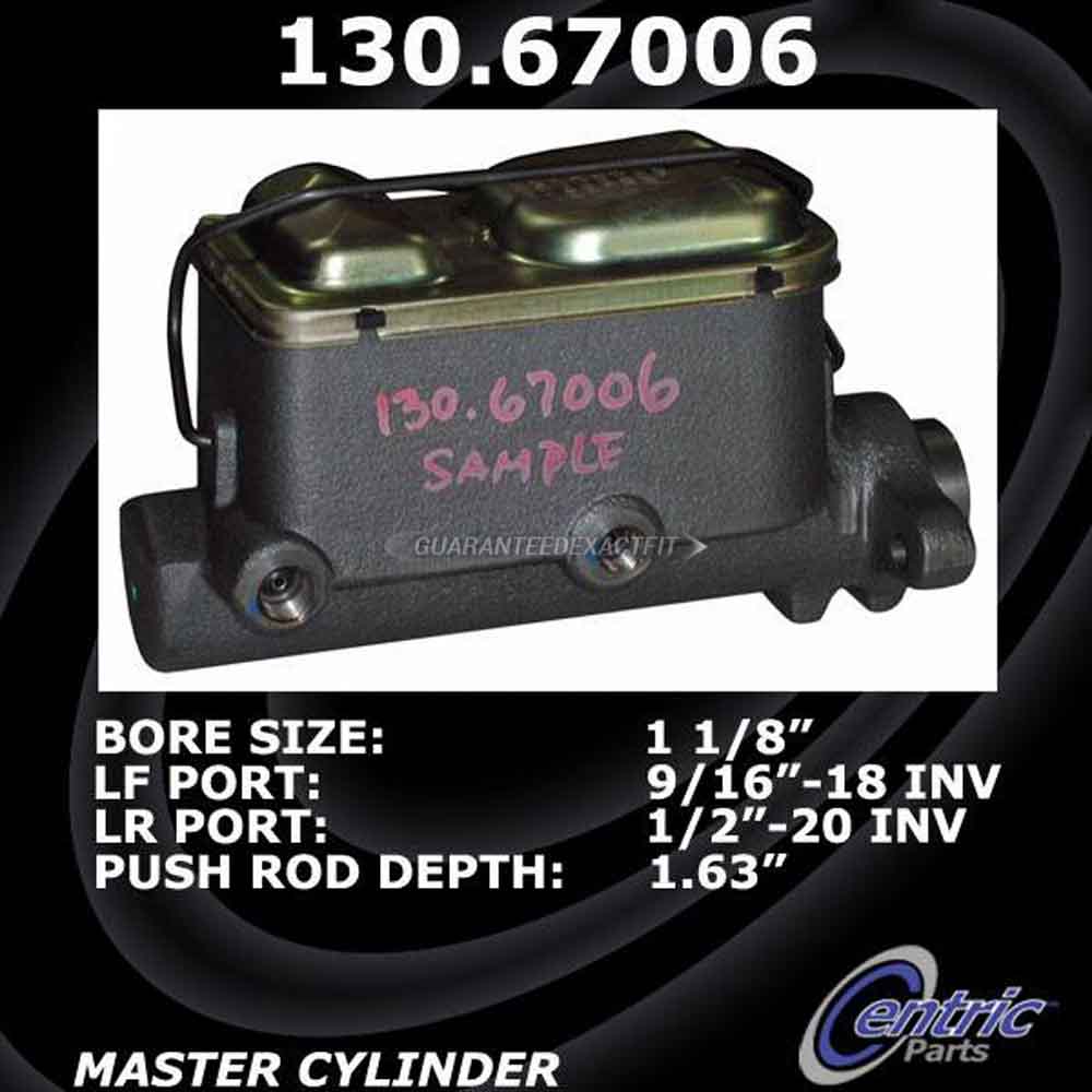 1979 Dodge B300 Brake Master Cylinder